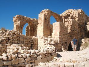 Jordan Petra Crusaders Castle in Petra Crusaders Castle in Petra Maan - Petra - Jordan