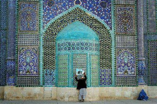 Afghanistan Mazar-e Sarif Blue Mosque Blue Mosque Afghanistan - Mazar-e Sarif - Afghanistan