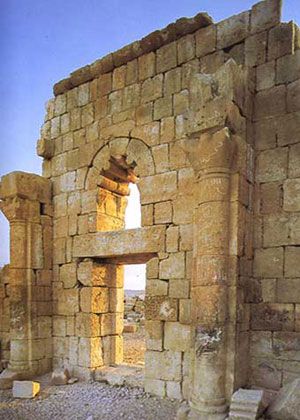 Jordan Desert castles Al-Hallabat Palace Al-Hallabat Palace Desert castles - Desert castles - Jordan