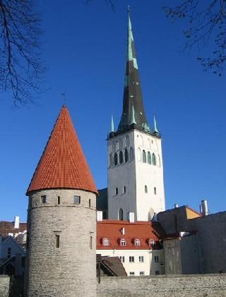 Estonia Tallin Oleviste Church Oleviste Church Tallin - Tallin - Estonia