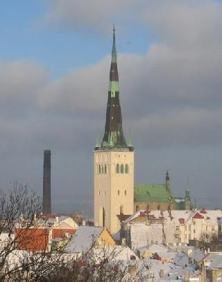Estonia Tallin Oleviste Church Oleviste Church Estonia - Tallin - Estonia