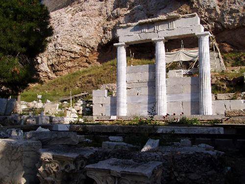Greece Athens Asclepieion temple Asclepieion temple Greece - Athens - Greece