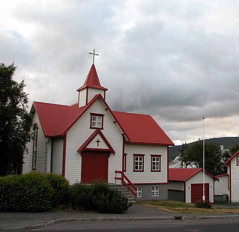 Iceland Akureyri Catholic Church Catholic Church Nordurland Eystra - Akureyri - Iceland