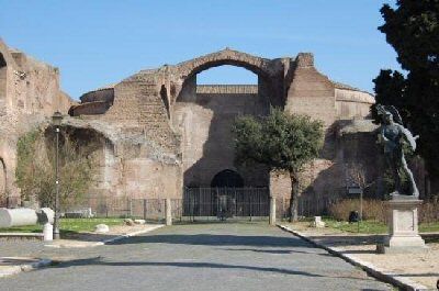 Italy Rome Baths of Diocletian Baths of Diocletian Rome - Rome - Italy