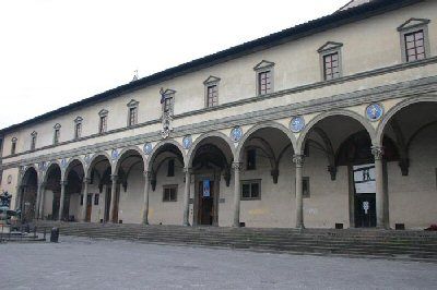 Italy Florence Spedale Innocenti Gallery Spedale Innocenti Gallery Tuscany - Florence - Italy