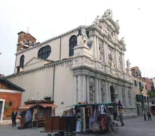 Italy Venice Santa Maria del Giglio Church Santa Maria del Giglio Church Venice - Venice - Italy