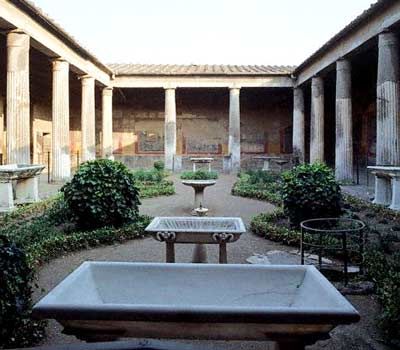 Italy Pompei I Vettii House I Vettii House Napoli - Pompei - Italy