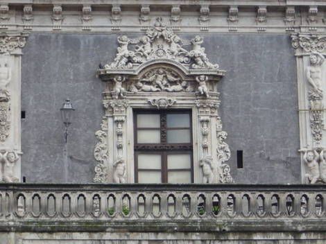 Italy CATANIA Biscari Palace Biscari Palace Catania - CATANIA - Italy