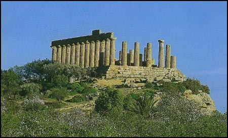 Italy Agrigento Olympic Jupiter Temple Olympic Jupiter Temple Agrigento - Agrigento - Italy