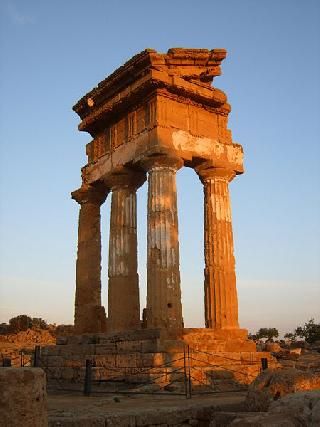 Italy Agrigento The Dioscuri Temple The Dioscuri Temple The World - Agrigento - Italy