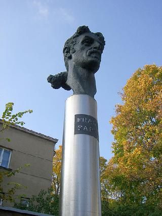 Lithuania Vilnius Frank Zappa Monument Frank Zappa Monument Vilniaus - Vilnius - Lithuania