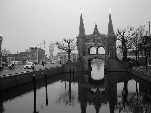 Netherlands Sneek  Water Gate Water Gate Friesland - Sneek  - Netherlands