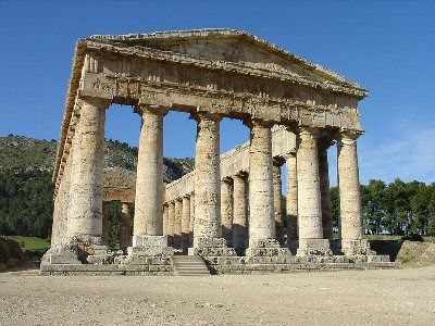 Italy Calatafimi-segesta Doric Temple Doric Temple Sicilia - Calatafimi-segesta - Italy