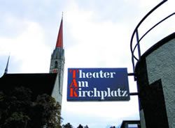 Liechtenstein Schaan Kirchplatz Tak Theatre Kirchplatz Tak Theatre Liechtenstein - Schaan - Liechtenstein