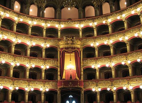Italy CATANIA Massimo Bellini Theatre Massimo Bellini Theatre Catania - CATANIA - Italy
