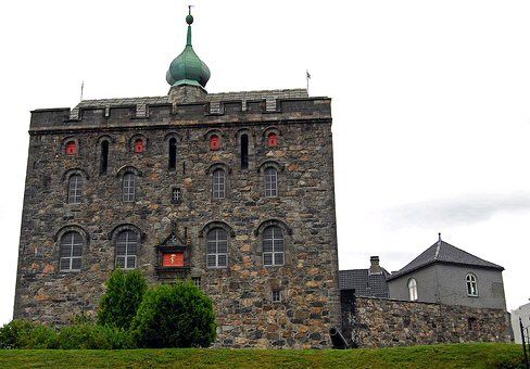 Norway Bergen  Bergenhus Fortress Bergenhus Fortress Hordaland - Bergen  - Norway