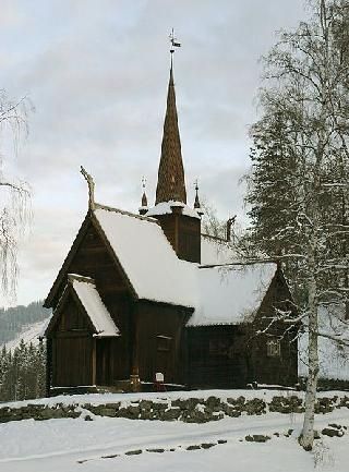Norway Lom Garmo Church Garmo Church Norway - Lom - Norway