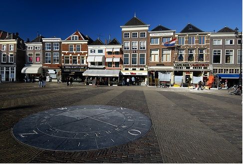 Netherlands Delft  The Market Square Square The Market Square Square Netherlands - Delft  - Netherlands