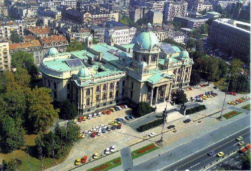 Serbia Belgrade the Yugoslav Parliament (Skupstina) the Yugoslav Parliament (Skupstina) Belgrade - Belgrade - Serbia