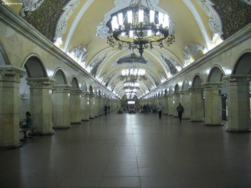 Russia Moscow Moscow Metro Museum Moscow Metro Museum Moscow - Moscow - Russia
