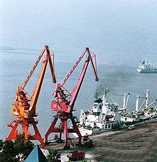 China Fuzhou  Mawei Port Mawei Port Fuzhou - Fuzhou  - China