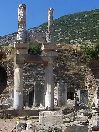 Turkey Ephesus Domitian Square Domitian Square Izmir - Ephesus - Turkey
