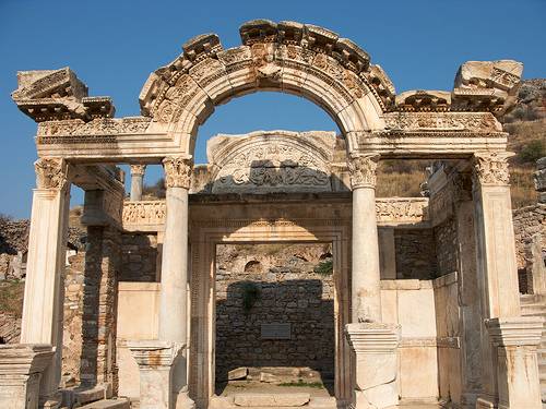 Turkey Ephesus Hadrian Temple Hadrian Temple Izmir - Ephesus - Turkey