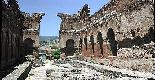 Turkey Bergama Serapis Temple Serapis Temple Izmir - Bergama - Turkey