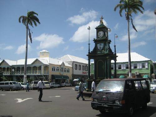 Saint Kitts and Nevis Basseterre  Independence Square Independence Square Saint Kitts and Nevis - Basseterre  - Saint Kitts and Nevis