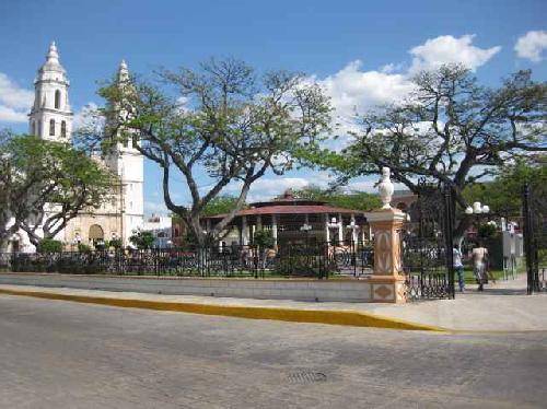 Mexico Campeche Plaza Principal Plaza Principal Campeche - Campeche - Mexico