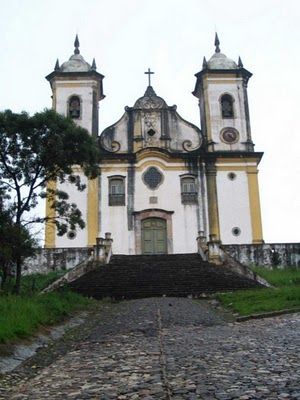 Brazil Ouro Preto Santa Efigenia dos Pretos Church Santa Efigenia dos Pretos Church South America - Ouro Preto - Brazil