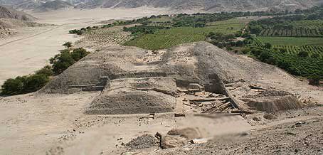 Peru Casma Sechin Ruins Sechin Ruins Peru - Casma - Peru