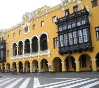 Peru Lima Municipal Palace Municipal Palace South America - Lima - Peru