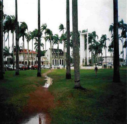 French Guiana Cayenne Place des Palmistes Place des Palmistes French Guiana - Cayenne - French Guiana