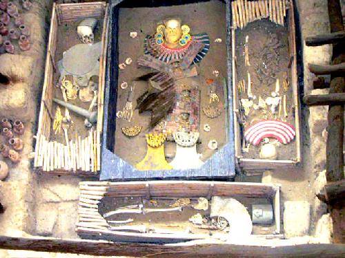 Peru Chiclayo el Senor de Sipan Tomb el Senor de Sipan Tomb Lambayeque - Chiclayo - Peru