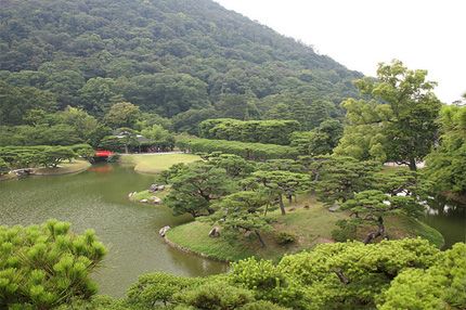 Japan Takamatsu  Ritsurin Garden Ritsurin Garden Japan - Takamatsu  - Japan