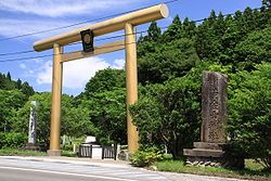 Japan Kinkazan Koganeyama-jinja Sanctuary Koganeyama-jinja Sanctuary Miyagi - Kinkazan - Japan