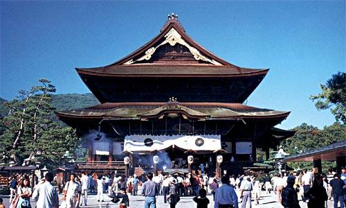 Japan Nagano  Zenko-ji Temple Zenko-ji Temple Nagano - Nagano  - Japan