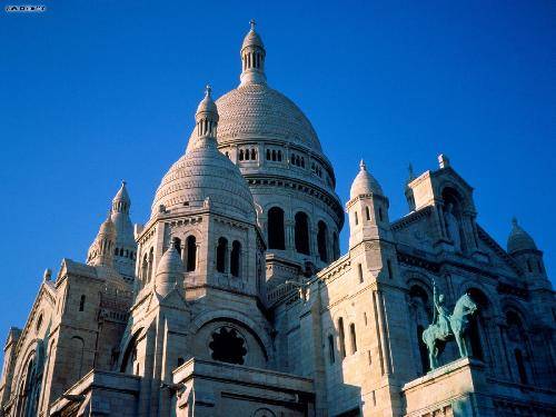 France Paris Le Sacre-Coeur Basilica Le Sacre-Coeur Basilica Ile de France - Paris - France