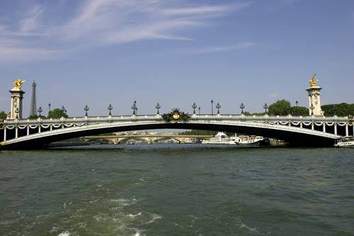 France Paris Alexandre III Bridge Alexandre III Bridge Ile de France - Paris - France
