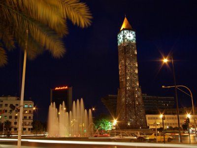 Tunisia Tatawin Clock Tower Clock Tower Tataouine - Tatawin - Tunisia