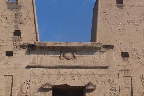 Egypt Edfu Temple of Edfu Temple of Edfu Egypt - Edfu - Egypt