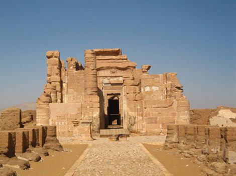 Egypt El Fayoum Qasr El Sagha Temple Qasr El Sagha Temple El Fayoum - El Fayoum - Egypt