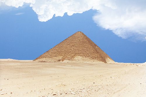 Egypt Dahshur Red Pyramid Red Pyramid Dahshur - Dahshur - Egypt