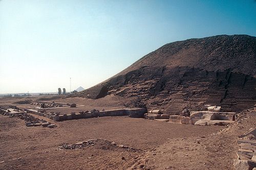 Egypt Dahshur Pyramid of King Senusert III Pyramid of King Senusert III Dahshur - Dahshur - Egypt