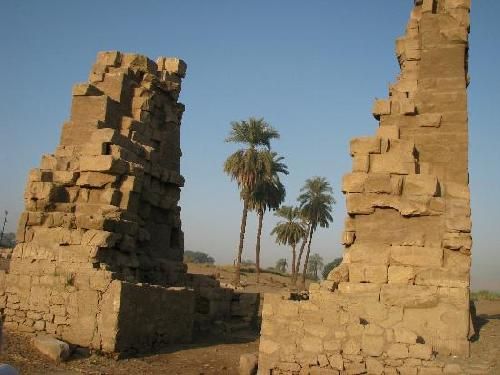 Egypt Medamud Temple of Monthu Temple of Monthu Medamud - Medamud - Egypt