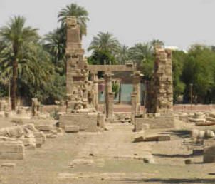 Egypt Medamud Temple of Monthu Temple of Monthu Medamud - Medamud - Egypt