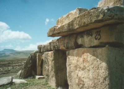 Tunisia BULLA REGIA dolmen graves dolmen graves Tunisia - BULLA REGIA - Tunisia
