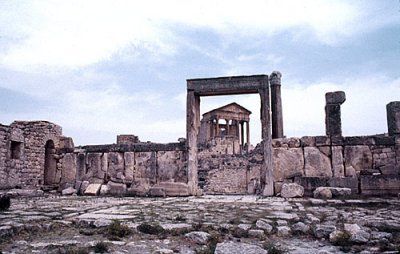 Tunisia Subaytilah Temple of Jupiter Temple of Jupiter Tunisia - Subaytilah - Tunisia