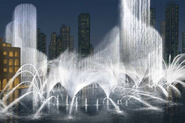 United Arab Emirates Dubai Fountain of Dubai Fountain of Dubai United Arab Emirates - Dubai - United Arab Emirates